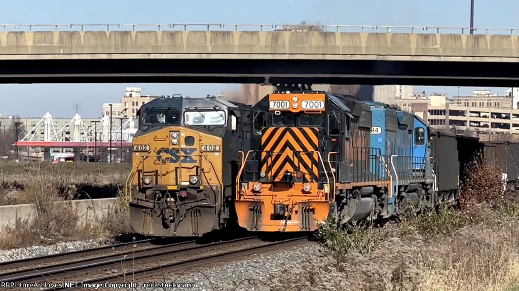 CSX 402 leads I137.